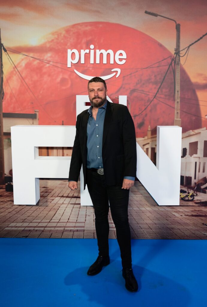 Bruno Martin en la premiere de 'En fin'